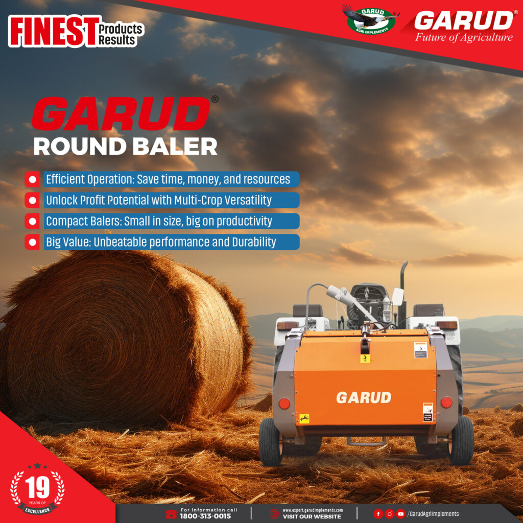 Garud Round Baler